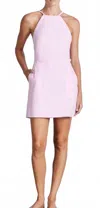 Bondi Born Porto Mini Dress In Slipper In Pink