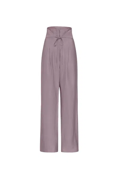 Bondi Born Porto-vechhio Trouser In Amethyst In Purple