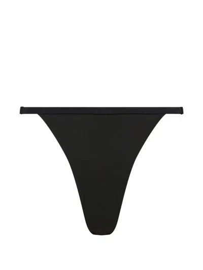 Bondi Born Presley Cheeky Bikini Bottoms In Black