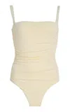 Bondi Born Raya One-piece Swimsuit In Ivory