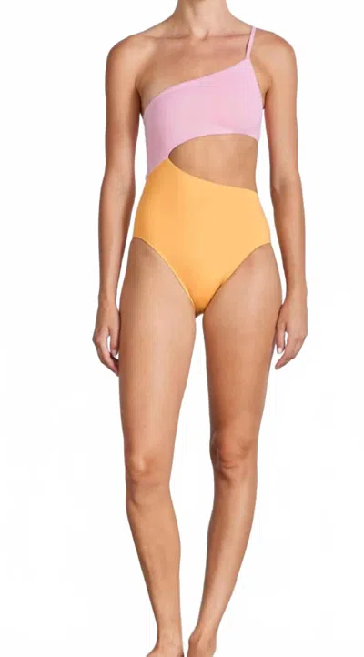 Bondi Born Sigourney One Piece In Sprinkle In Pink