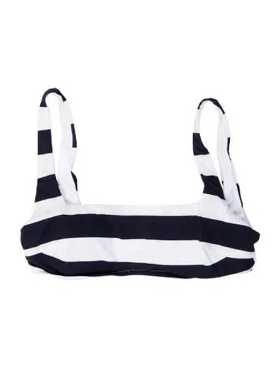 Pre-owned Bondi Born Striped Top W/ Tags In Blue