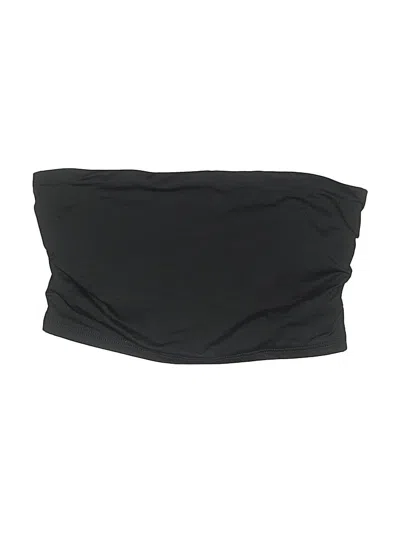 Pre-owned Bondi Born Swimsuit Top Black Swimwear