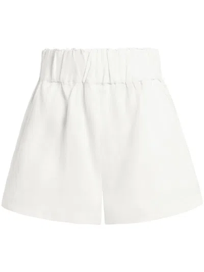 Bondi Born Universal Linen Shorts In White