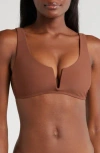 Bondi Born Verona Notched Bikini Top