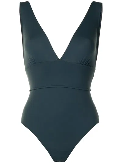 Bondi Born Victoria One-piece Swimsuit In Blue