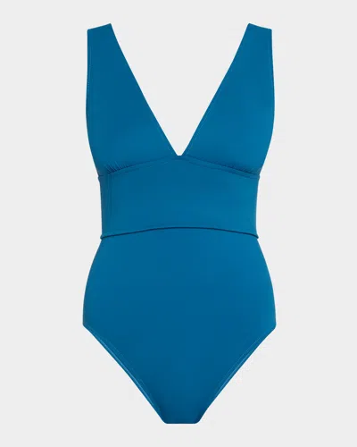 Bondi Born Victoria One-piece Swimsuit In Teal
