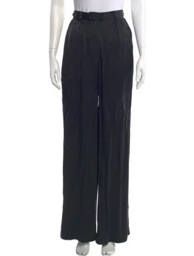Pre-owned Bondi Born Wide Leg Pants In Black