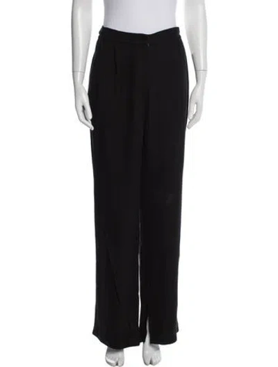 Pre-owned Bondi Born Wide Leg Pants In Black