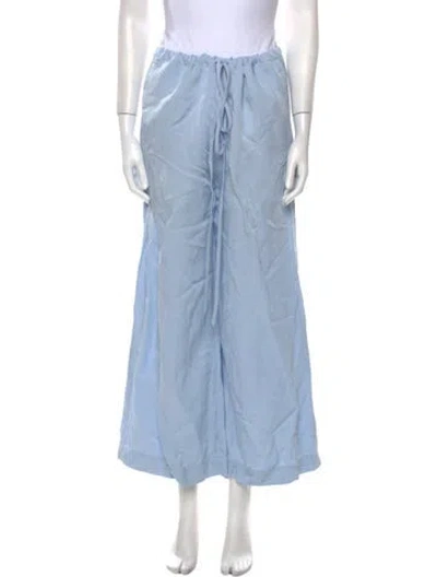 Pre-owned Bondi Born Wide Leg Pants In Blue