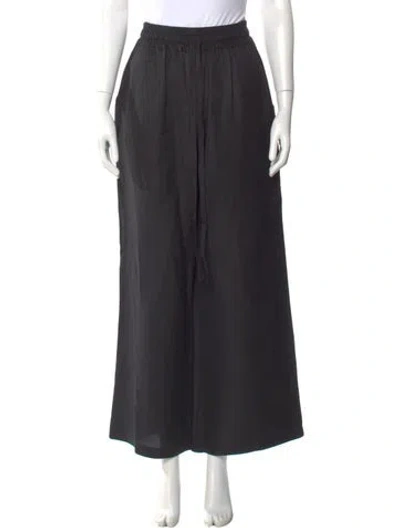 Pre-owned Bondi Born Wide Leg Pants In Gray