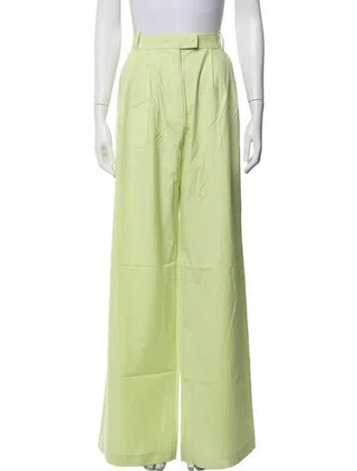 Pre-owned Bondi Born Wide Leg Pants In Green