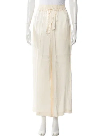 Pre-owned Bondi Born Wide Leg Pants In Neutral