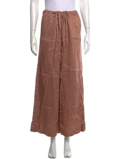 Pre-owned Bondi Born Wide Leg Pants In Orange