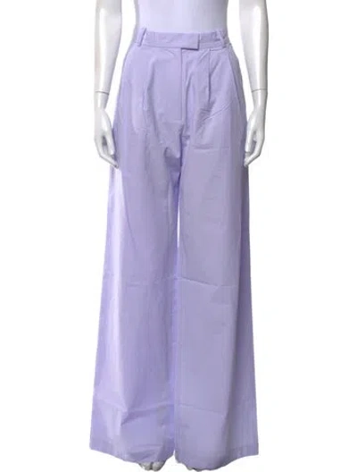 Pre-owned Bondi Born Wide Leg Pants In Purple