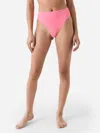 Bondi Born Women's Fern Bikini Bottom In Rose