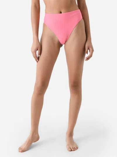 Bondi Born Women's Fern Bikini Bottom In Rose