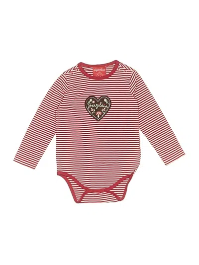 Pre-owned Bondi Kids' Long Sleeve Onesie In Pink