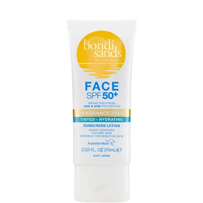 Bondi Sands Spf 50+ Fragrance Free 3 Star Hydrating Tinted Face Lotion 75ml