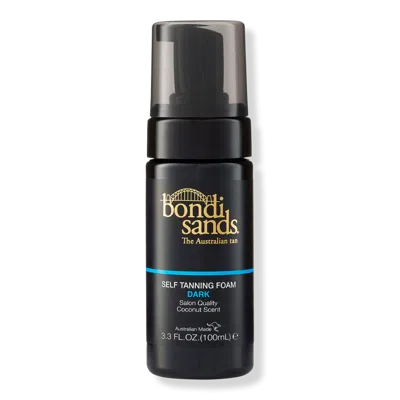 Bondi Sands Travel Size Self Tanning Foam Dark In Black