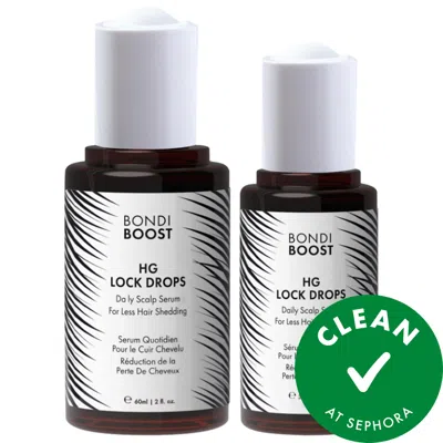 Bondiboost Lock In Thicker Hair - Hg Lock Drops Daily Hair Serum 90 Day Duo For Thinning Hair Null