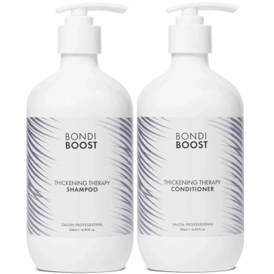 Bondiboost Thickening Therapy Shampoo And Conditioner 500ml Bundle In White