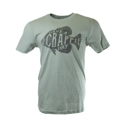 Bone Head Outfitters Men's  Crappie Day T-shirt In Green