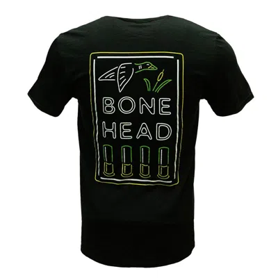 Bone Head Outfitters Men's  Neon Mallard T-shirt In Black