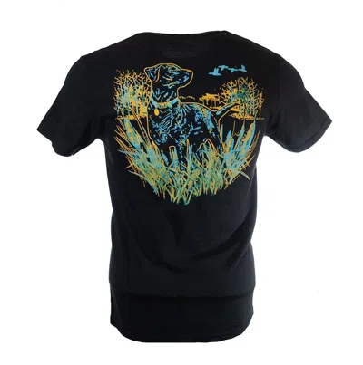 Bone Head Outfitters Men's  Retro Lab T-shirt In Black