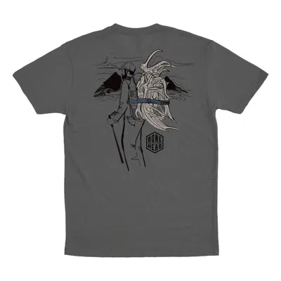 Bone Head Outfitters Men's  Shed Hunter T-shirt In Gray