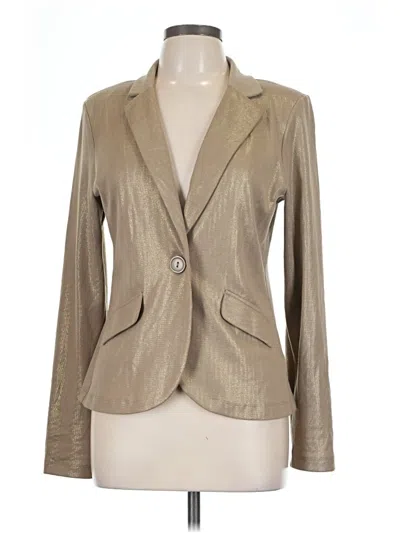 Pre-owned Bongo Blazer Jacket In Gold