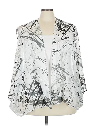 Pre-owned Bongo Cardigan Sweater In Silver