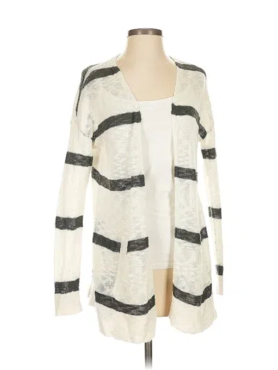 Pre-owned Bongo Cardigan Sweater In White