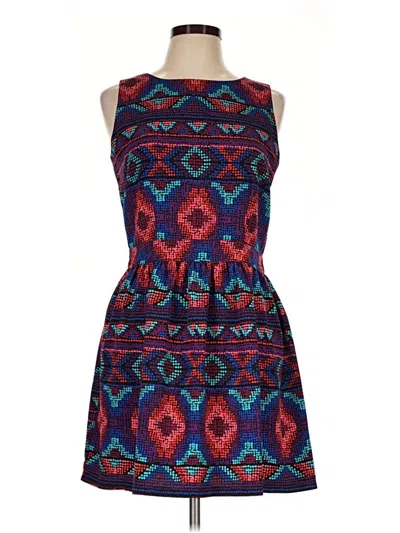 Pre-owned Bongo Casual Dress In Blue