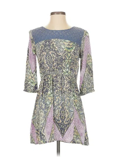 Pre-owned Bongo Casual Dress In Gray