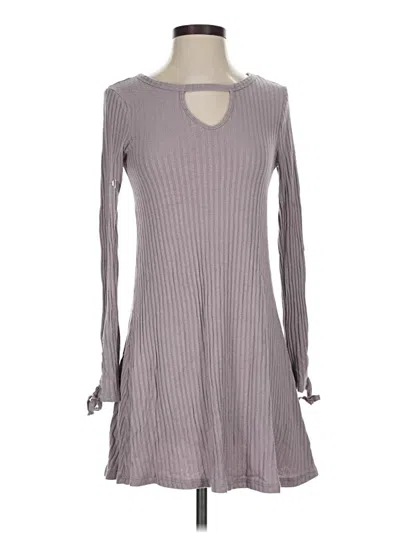 Pre-owned Bongo Casual Dress In Gray