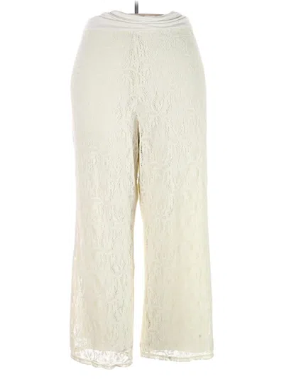 Pre-owned Bongo Casual Pants In Ivory