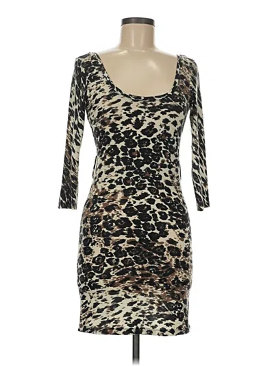 Pre-owned Bongo Cocktail Dress In Brown