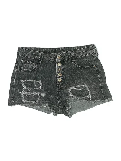 Pre-owned Bongo Denim Shorts In Black