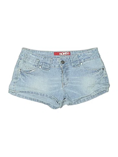 Pre-owned Bongo Denim Shorts In Blue
