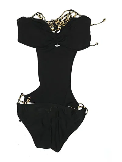 Pre-owned Bongo One Piece Swimsuit In Black