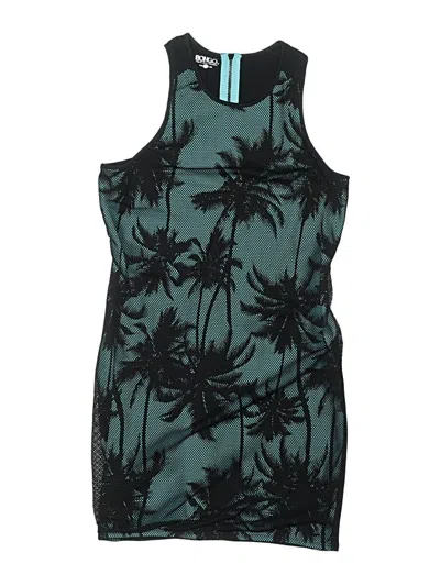 Pre-owned Bongo Overall Shorts In Blue