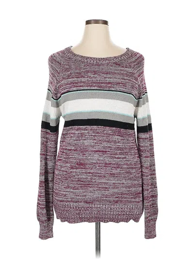 Pre-owned Bongo Pullover Sweater In Burgundy