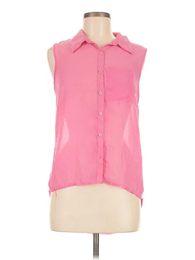 Pre-owned Bongo Sleeveless Blouse In Pink