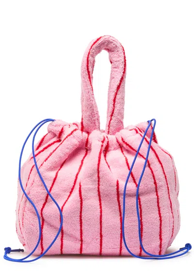 Bongusta Naram Small Striped Terry Bag