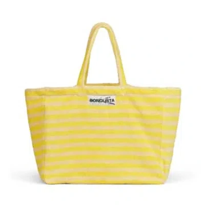 Bongusta Pristine & Neon Yellow Naram Weekend Bag