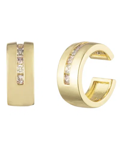 Bonheur Jewelry Livie Ear Cuff Earrings In Gold