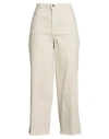 Bonheur Woman Jeans Sand Size 32 Cotton, Elastane