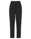 Bonheur Woman Pants Black Size 27 Viscose, Linen In Black
