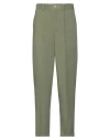 Bonheur Woman Pants Military Green Size 27 Viscose, Linen